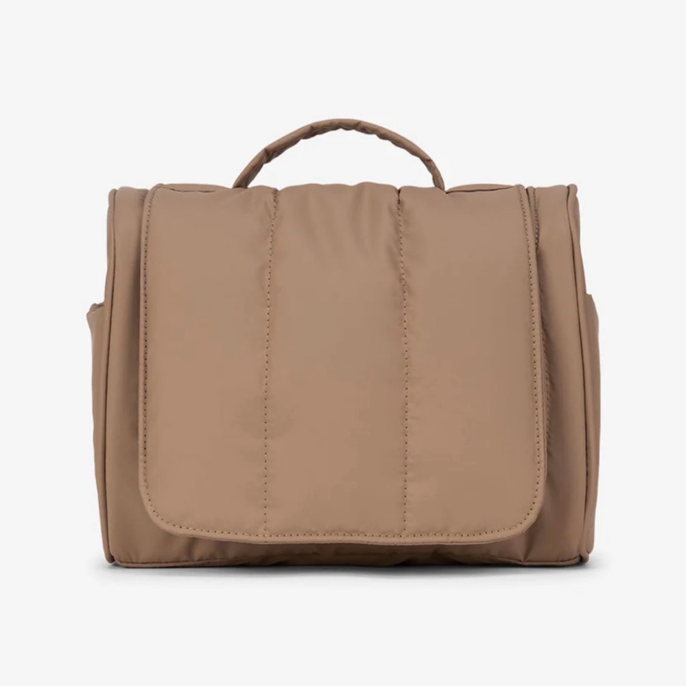 NWT! CALPAK Luka Hanging Toiletry Bag in Chocolate